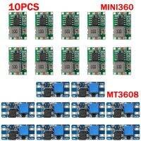 10pcs DC-DC Mini360 Buck Converter โมดูล Step-Down ปรับได้ MT3608 DC-DC Boost Converter Boost Power Module Boost Board