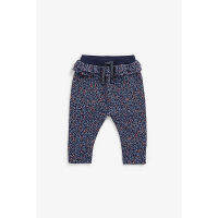 กางเกงจ๊อกเกอร์เด็กผู้หญิง Mothercare Navy Berry Joggers ZC725