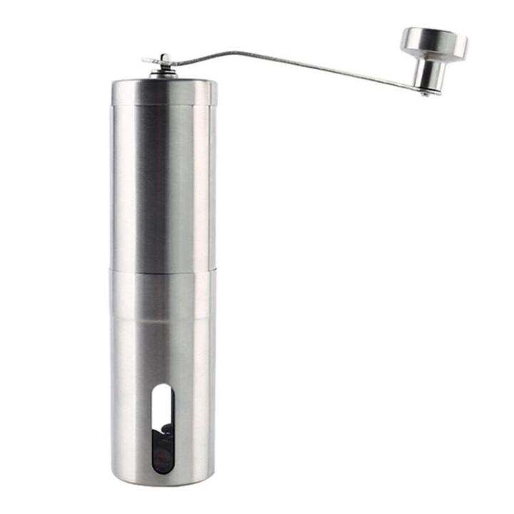 Coffee Grinder Manual Stainless Coffee Bean Grinder Portable Adjustable