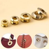 Solid Brass Screw Back Eyelets With Washer Grommets Leather Craft Accessories For Bag Garment Shoe Clothes Jeans Decoration