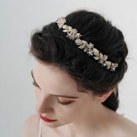 【YF】 Fashion Flower Crystal Headbands for Women Hair Accessories Wedding Crown Bridal Jewelry Party Bride Headpiece Gift