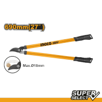 INGCO กรรไกรตัดกิ่งไม้ 27 นิ้ว (690 มม.) ตัดกิ่งไม้ใหญ่สุด 18 มม. รุ่น  HLT72011 ( Lopping Shears / Lopper ) กรรไกรตัดกิ่ง