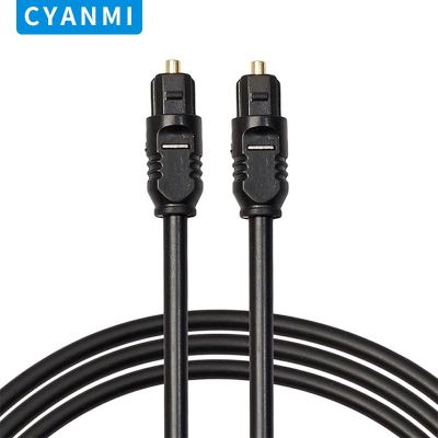 Kabel Audio Optik Cyomi Kabel Serat Optik Digital Toslink 1M 10M Kabel Koaksial SPDIF untuk Kabel Amplifier Player PS4 Soundbar