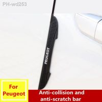 For Peugeot 5008 3008 4008 508 Car Door Guard Edge Corner Bumper Guards Buffer Trim Molding Protection Strip Car Door Crash Bar