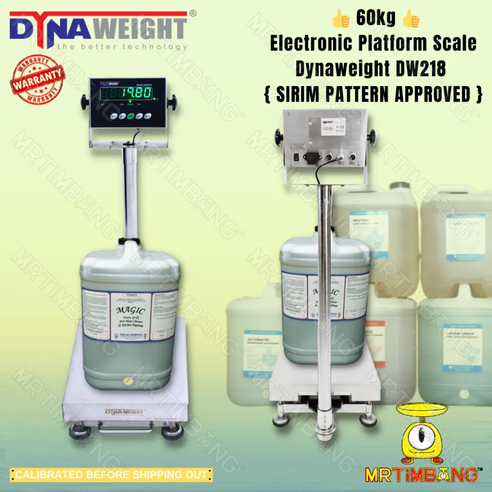 SIRIM PATTERN APPROVAL 150KG/200KG PROACE A20L DIGITAL PLATFORM SCALE