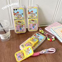 เคสการ์ตูนสำหรับ Samsung Galaxy Z Z Z ฝาพับ5 Flip4 3ดีไซน์ใหม่กันตกฝาครอบโทรศัพท์ป้องกันเนื้อนิ่ม TPU + พลาสติกแข็งปกป้องหน้าจอฝาปิดมีสายรัดข้อมือและที่วางโทรศัพท์3D รูปร่างของโทรศัพท์