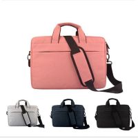 Waterproof 13..6 inch Canvas Briefcase Women Men Laptop Shoulder Beg