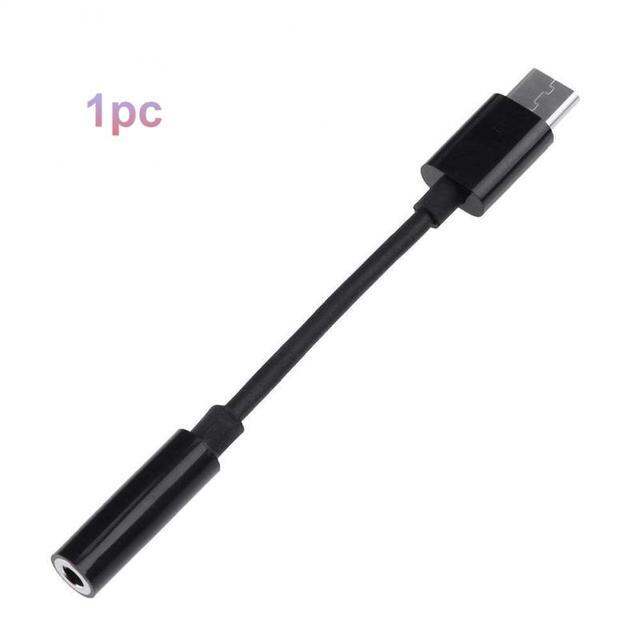Type C Headphone USB Type C To Earphone Adaptor Jack USB C Male To 3