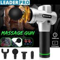 16.8V 4 Heads Portable Household Massage Machine Vibrating Muscle Body Therapy Relaxing Percussion Sports