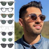 ■ 2023 Round Cat Eye Sunglasses Men Brand Designer Vintage Driving Sun Glasses Fashion Retro Male Shades Women Oculos De Sol