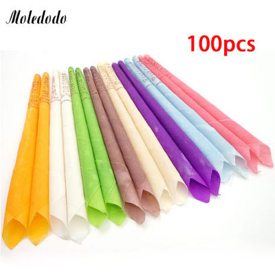100Pcslot Ear Cleaner Ear Candles Earwax Removal Fragrance Candles Ear Treatment Health Care Tool Horn Beeswax D30