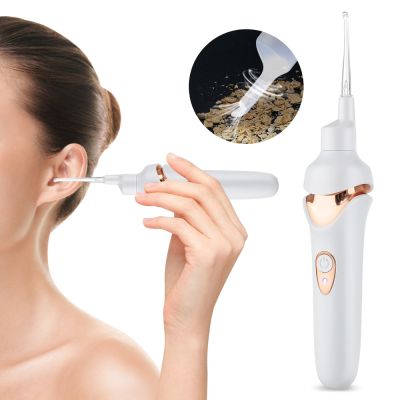 【cw】 Electric Earpick Kids amp;Adult USB Rechargeable Vibration Painless Ear Pick Wax Remover Cleaning ！