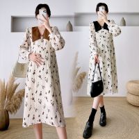 【DT】hot！ 211  Korean Fashion Floral Printed Maternity for Pregnancy Postpartum