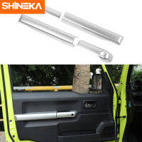 SHINEKA Car Interior Handrail Panel Inside Door Decoration Trim Cover Accessories for Suzuki Jimny 2019 2020 2021 2022+