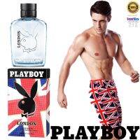 PLAYBOY LONDON For Him Eau De Toilette 100ml น้ำหอมลิขสิทธิ์แท้ซีรี่ย์ใหม่จากเพลย์บอยกลิ่นใหม่สุดแนวสำหรับผู้ชายหอมสปอร์ตหรูหราผสานความเซ็กซี่