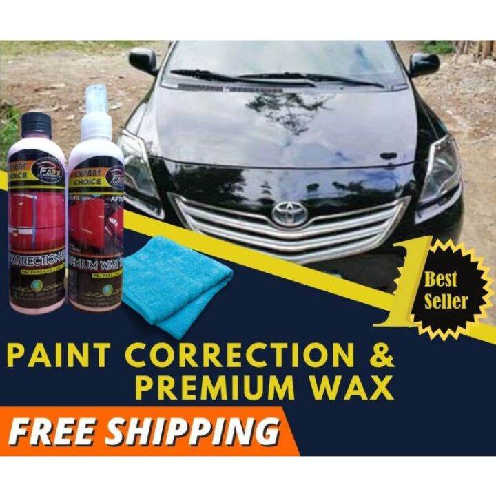 FABS PAINT CORRECTION & PREMIUM WAX SET Lazada PH
