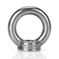 304 stainless steel ring m6-m12 lifting eye threaded nut fastener