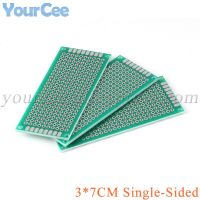 5PCS/Lot 3*7CM Single Sided Copper Prototype PCB DIY Universal Printed Circuit Board 3x7cm Breadboard Plate 30*70mm