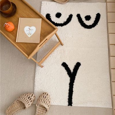 Entrance Doormats Carpets Rugs for Home Bath Living Room Floor Stair Kitchen Hallway Sexy Body Pattern Non-Slip Mat