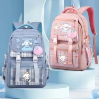 Sanrio Hello กระเป๋าเป้สะพายหลัง Mochilas Aestic Kuromi Cinnamoroll Babycinnamoroll การ์ตูนกระเป๋านักเรียนนักเรียนรองน่ารัก