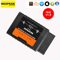 NEXPEAK บลูทูธ Elm327 Wifi Elm 327 OBD2 Elm327 Pic18f25k80เดิม V1 5 IOS Android เครื่องมือวิเคราะห์อัตโนมัติรถเครื่องสแกนเนอร์อ่าน