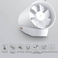 Original Vh Mini Fan Portable Ventiladors Usb Mijia Fan Ultra Quiet Smart Touch Summer Cooler Double Leaf Desktop Fan