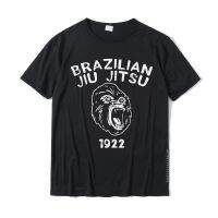 Brazilian Jiu Jitsu Gorilla Bjj Martial Arts Animal Gift T-Shirt Summer Cotton Man Tops Shirts Comfortable Family Top T-Shirts