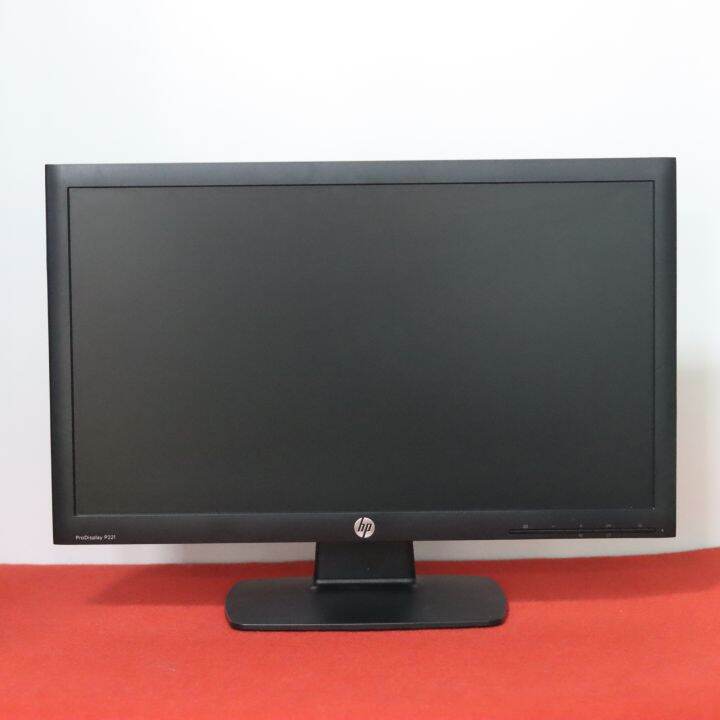 HP ProDisplay P221 21.5" Full HD Black Computer Monitor | Lazada.co.th