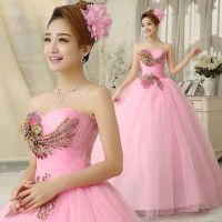 HLLC กิจกรรมอย่างเป็นทางการ2023ชุดแต่งงานสี Art Test Solo Plus ขนาดชุดอาหารค่ำ Elegant Ball Gown สำหรับผู้หญิง Elegant Classy Gowns สำหรับเปิดตัว18ปีและชุดราตรีความยาวชั้น (XS-3XL)