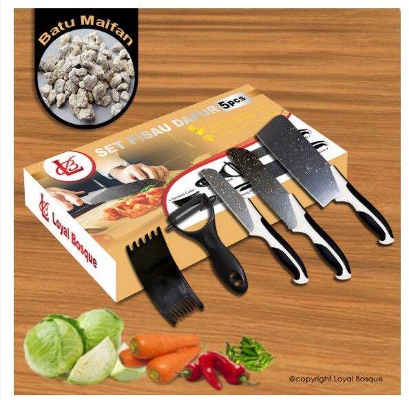 KITCHEN SET KERAMIK 5IN1 / Pisau Dapur Keramik Set 5in1 | Lazada Indonesia