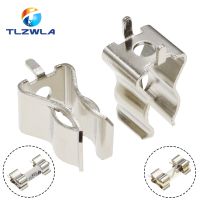 5PCS 10*38mm The Fuse Clip Fuse Holder Fuse Clip 10X38MM Insurance Header Copper Clamp Fuses Accessories