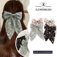 【 X.z.moonligh】ที่ติดผมรูปโบว์ติดผมดอกไม้กิ๊บติดผมกิ๊ฟหนีบผมรัดผมกิ๊บติดผมเครื่องประดับผมคาดผม