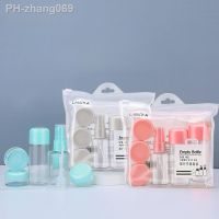 【YP】 Refillable Bottle Set Shampoo Shower Gel Can Spray Bottling