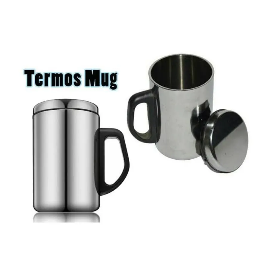 MIRIS 1PC Thermo Mug Kitchen And Bar Supplies Double Wall Insulated Cup  Stainless Steel Thermo Mug Water Coffee Tea Mug Thermo Bottle 350ml |  Lazada PH