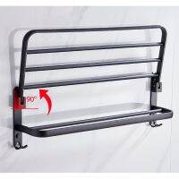 Premium Aluminum Towel Bar Rack Bathroom Towel Rack Holder Hanger Toilet Rack Tuala Rak Bilik Mandi Tandas 浴室架 毛巾架 [F23]