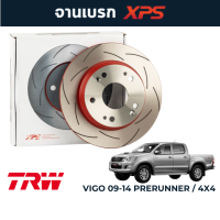 จานเบรกแต่ง TRW XPS (319mm/297mm 6 รู) สำหรับ Toyota Vigo Pre-Runner / 4x4 09-14