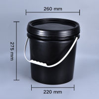 202110L Food grade thicken Plastic Bucket for paint oil with Lid and handle Household storage container