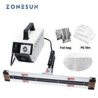 ZONESUN ทันที Plier แบบพกพาที่ปิดผนึกชีพจรเครื่องปิดผนึกสำหรับอลูมิเนียมสูญญากาศฟิลท์คอมโพสิดเครื่องบรรจุถุง