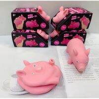 【ราคาถูก】KONICHIWA -  ของเล่นหมูบีบยืดได้น่ารัก หมายืดนุ่มนิ่ม บริหารมือ ฝึกกล้ามเนื้อของเล่นบีบเล่น ของเล่นคลายเครียด T2