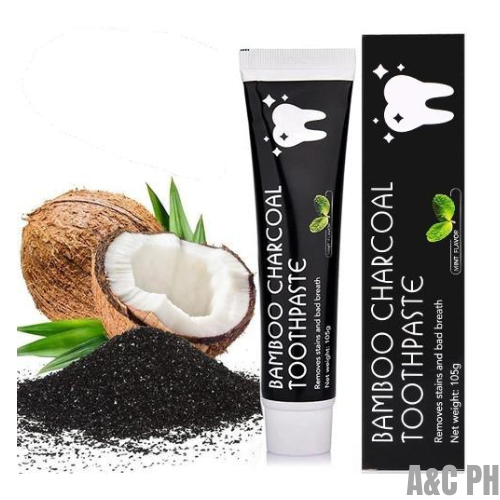 Premium Quality Natural Activated Bamboo Charcoal Teeth Whitening Toothpaste Bad Breath