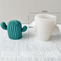 Handmade Making Tools Injection Mould Home Decoration Crafts Scented Candle Cute Silicone Cactus