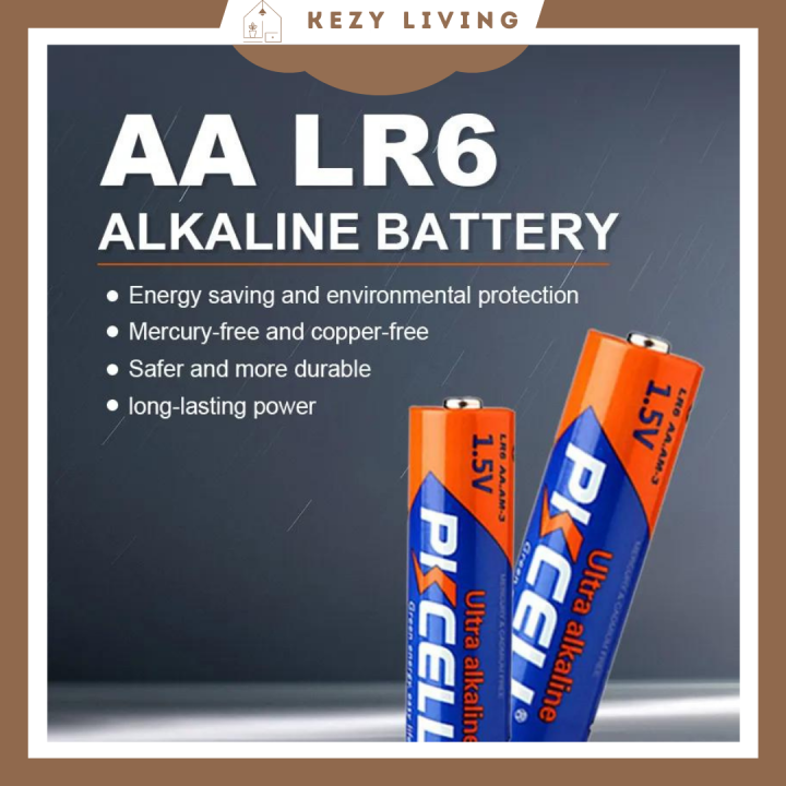 Long Usage 1.5v Alkaline Batteries Double A Battery AA Battery AAA
