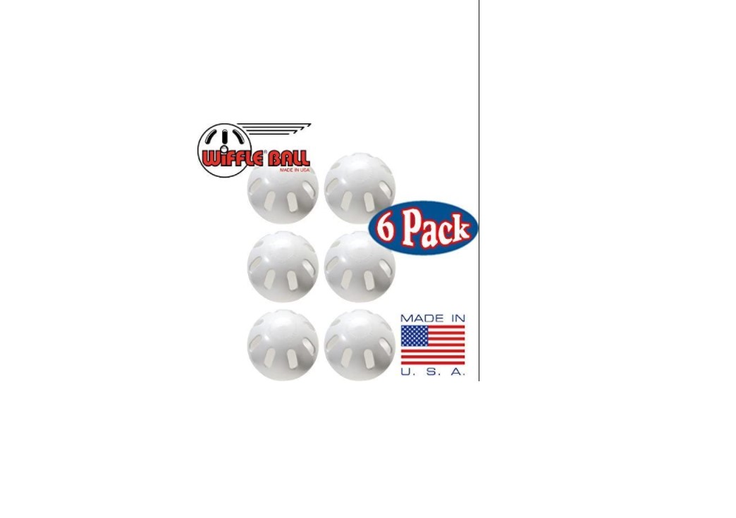 Wiffle Ball 9" Original Regulation Baseball Size Curve Training Plastic Ball 