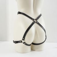 Women Garter Belt Lingerie Belts Stockings Body Buttocks Bondage Leather Leg Harness Belts Bdam Suspender Sexy