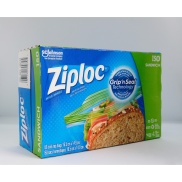 Túi Ziploc bảo quản thực phẩm 145 túi kích thước 16.5cm x 14.9cm
