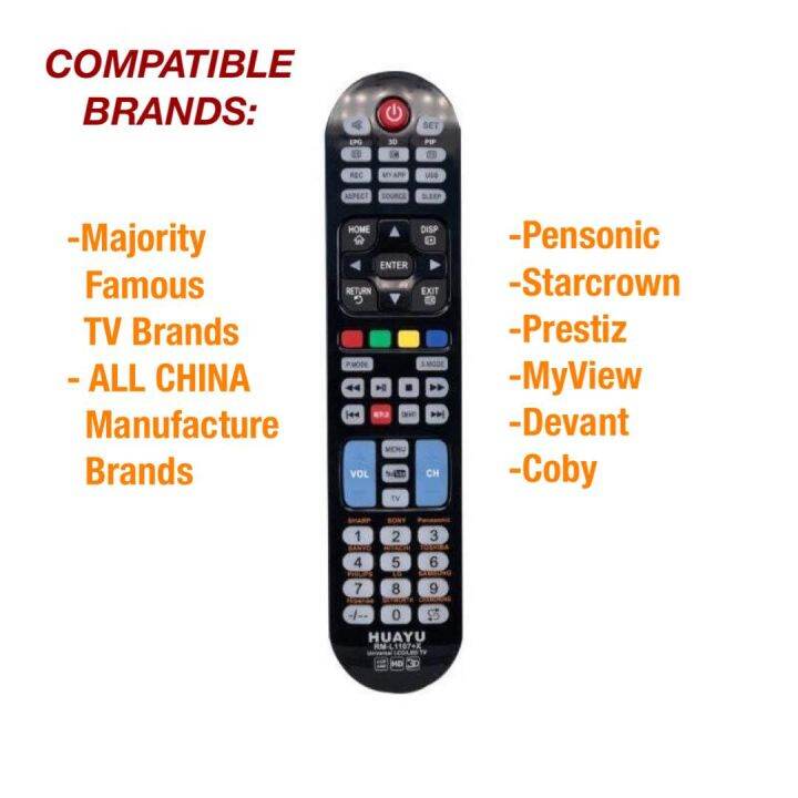 XENON TV REMOTE CONTROL Lazada PH