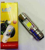 หลอดไฟหน้า LED แบบแท่ง(สว่างเพิ่ม100%)สำหรับมอเตอร์ไซ-80 LM