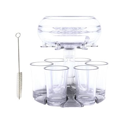 6 Shot Glass Wine Whisky Beer Dispenser Games Dispenser Wine Whisky Beer Wine Liquor Games Drinking Party Supplies