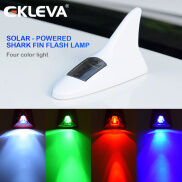 EKLEVA Ăng Ten Vây Cá Mập Cho Xe Hơi Với Đèn LED Năng Lượng Mặt Trời Đèn