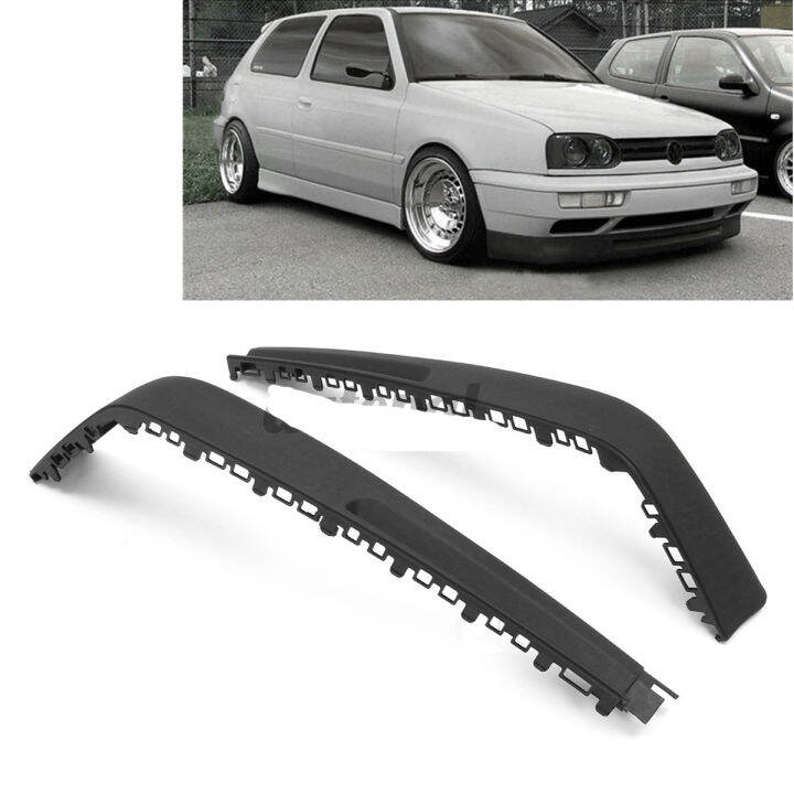 xingfan VW Golf MK3 3 VR6 Euro Front Deep Bumper Chin Spoiler Lip Sport ...